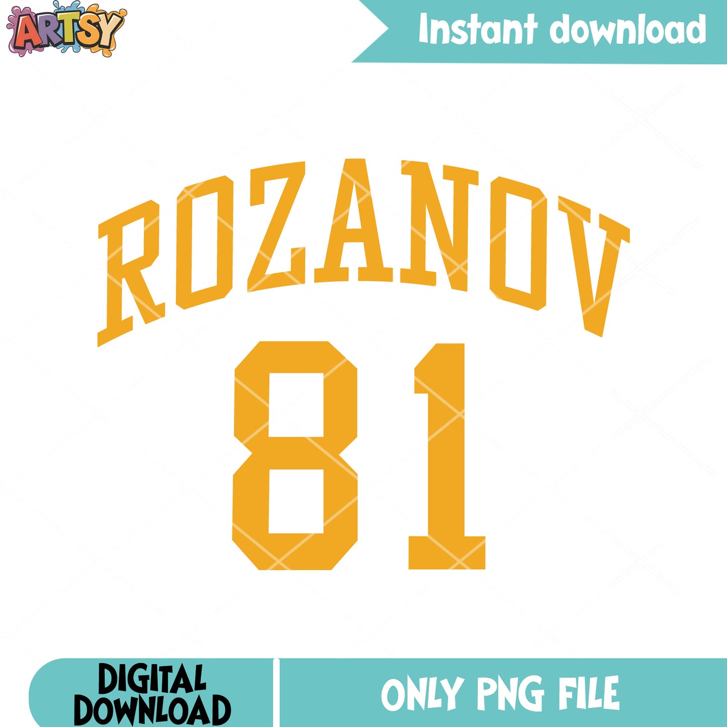 Orange 81 rozanov shirt png, heated rivalry png, ilya rozanov shirt png