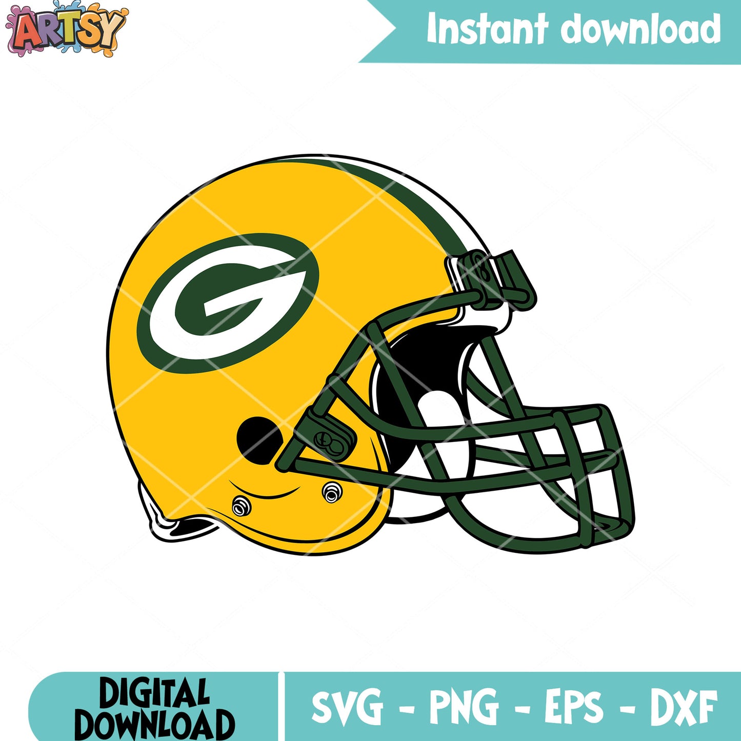 Packer G nfl football svg, nfl football team svg, Green Bay Packers svg