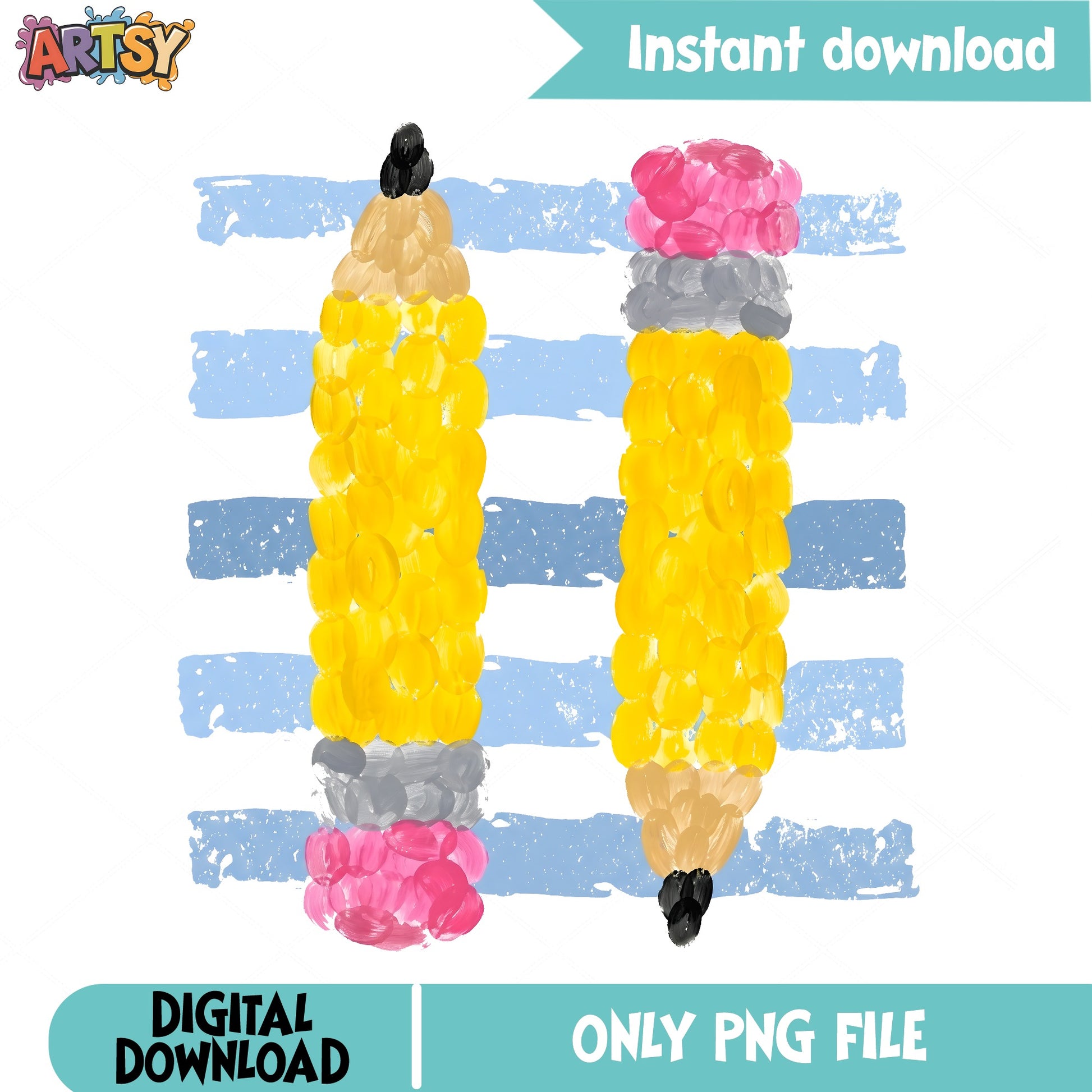 Pencil Back To School PNG, Teacher Pencil Clipart PNG, School PNG