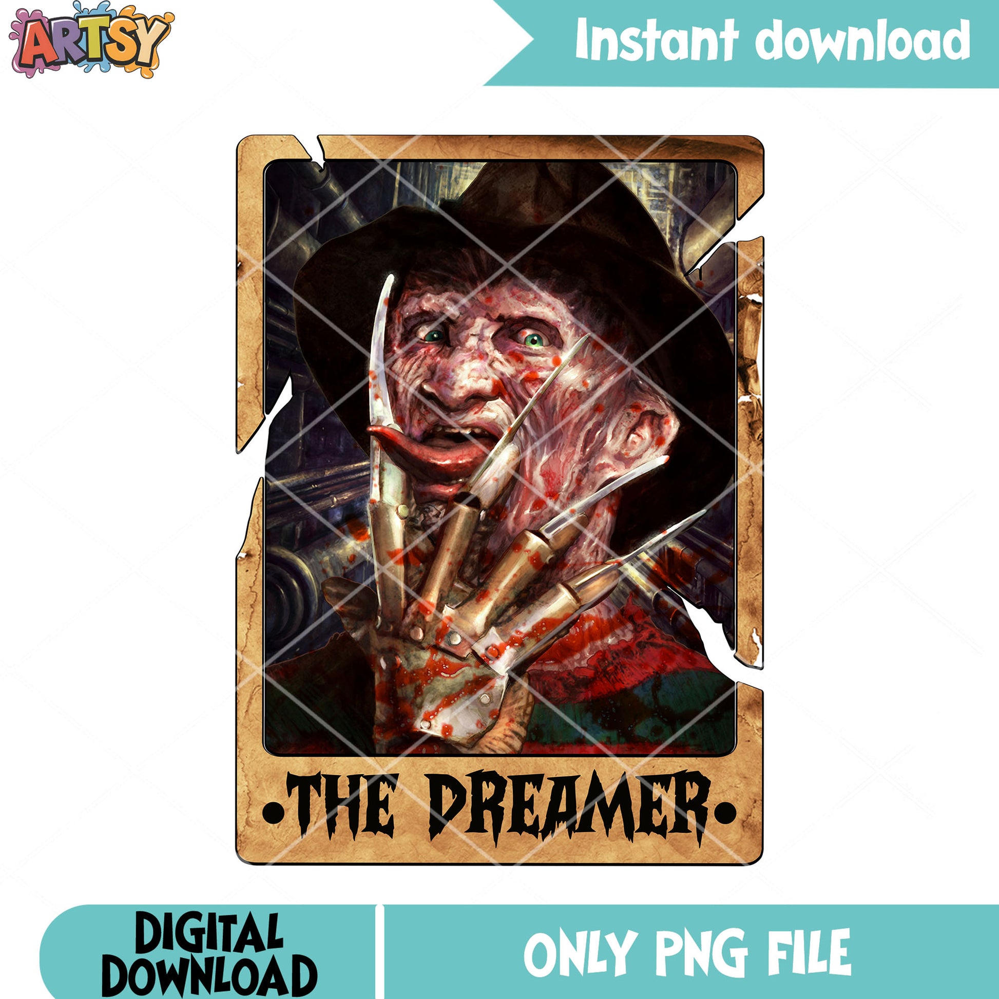 Pervertede charcacter png, farm hat png, scary halloween png