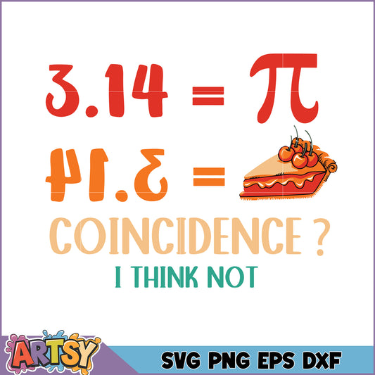 Pi Day SVG Funny Pie Math Design