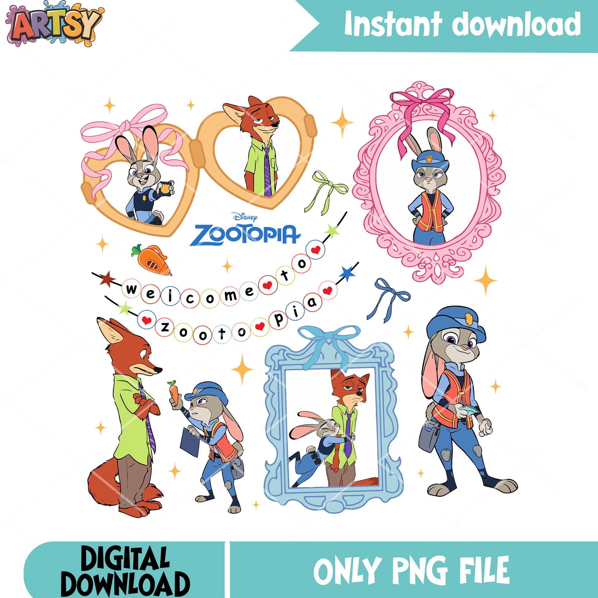 Pic zootopia posterpng, zootopia disney png, zootopia couple png