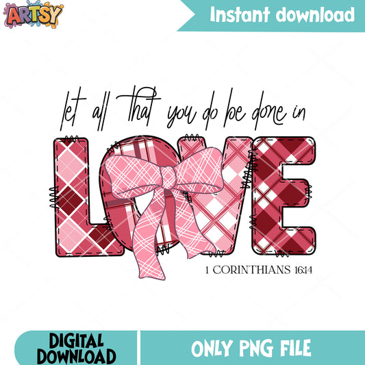 Pink bow love valentine png,  happy valentine day png, valentine season png