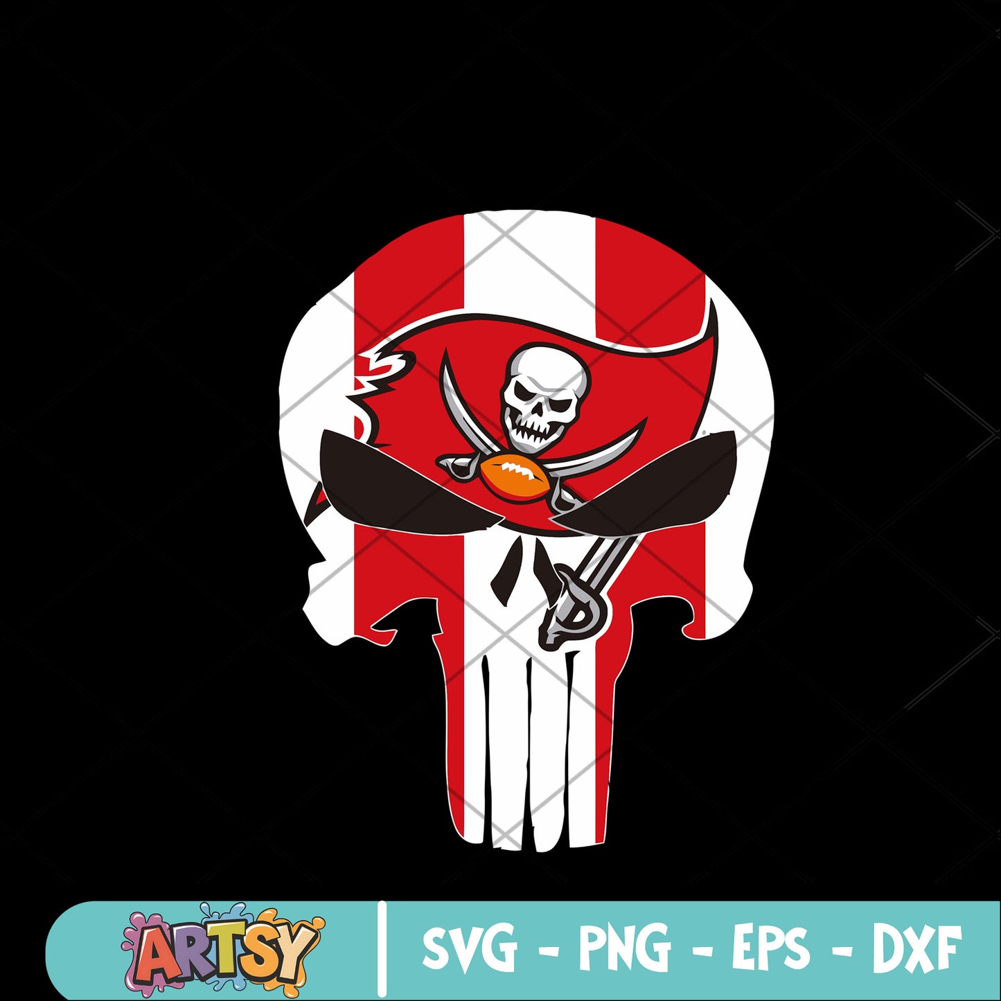Pirates flag nfl tampa svg, buccaneers svg, NFL teams svg