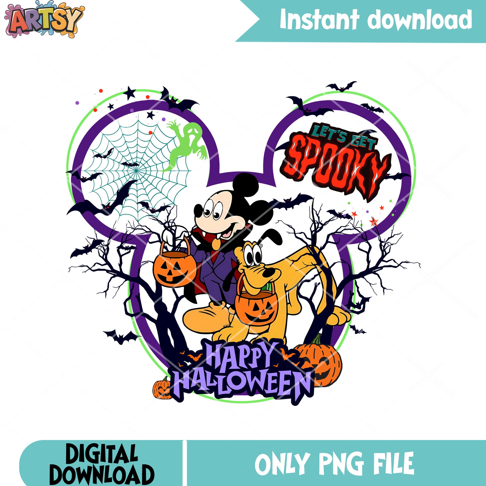 Pluto the dog png, vampire costume png, disney halloween png