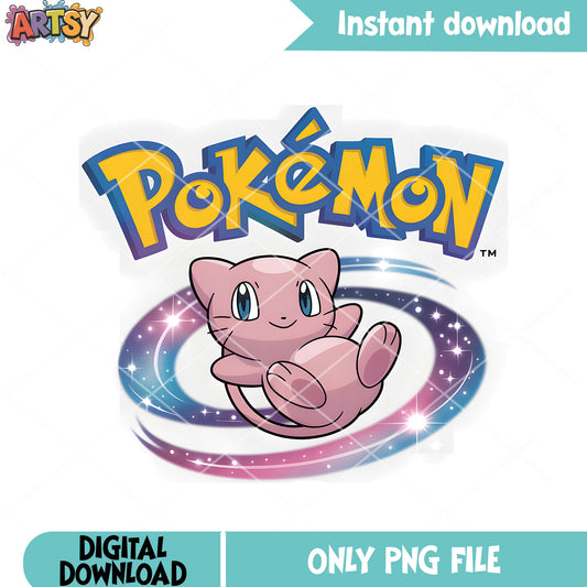 Pokemon chibi legendary png, pokemon mew png, nintendo switch png