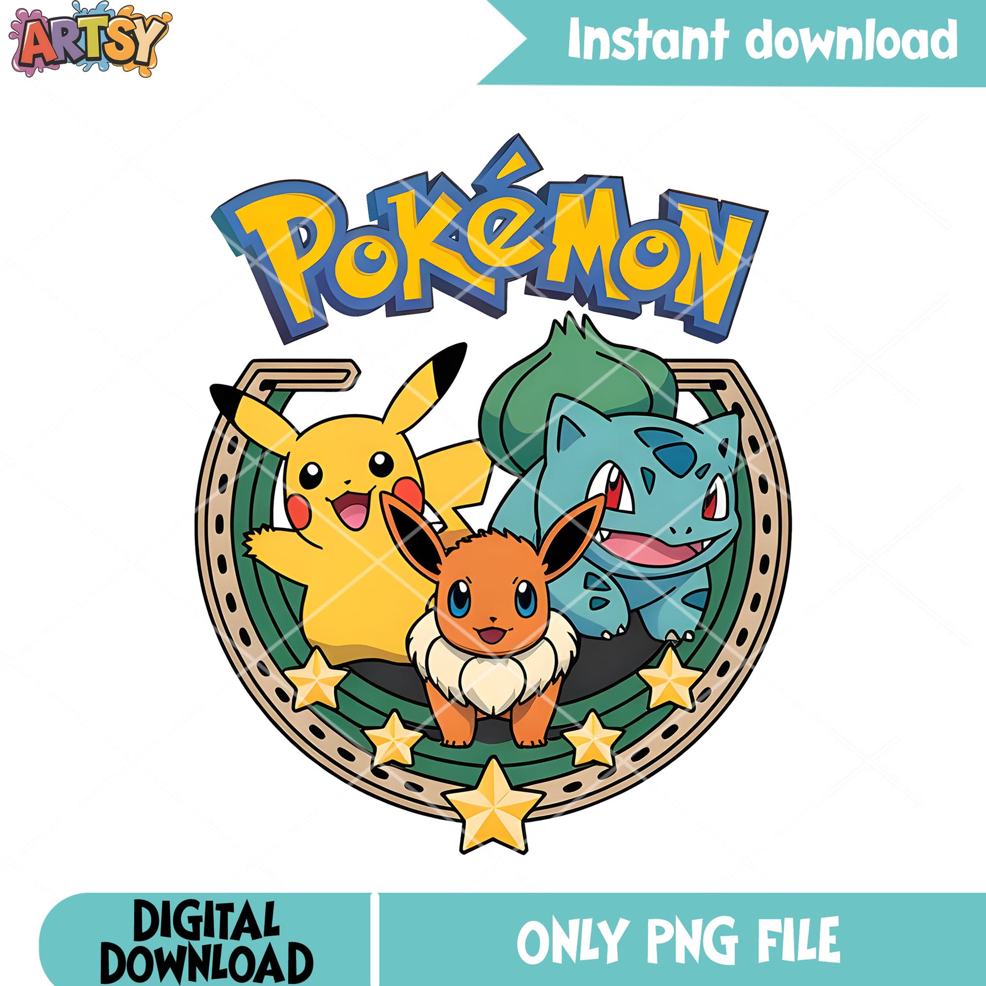 Pokemon poster eevvee triple png, pokemon eevee png, pokemon pikachu png