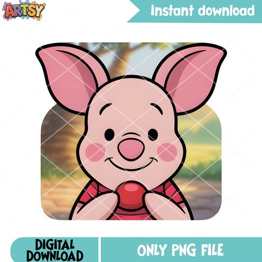 Pooh friends piglet png, pooh movies png, winnie the pooh characters png