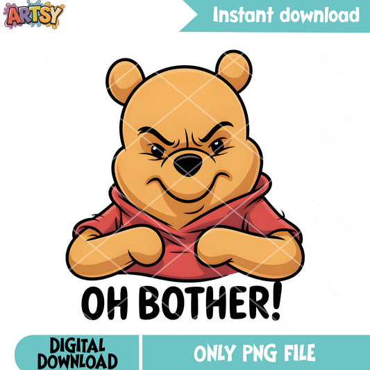Pooh winnie bother disney png, disney pooh bear png, disney poster png