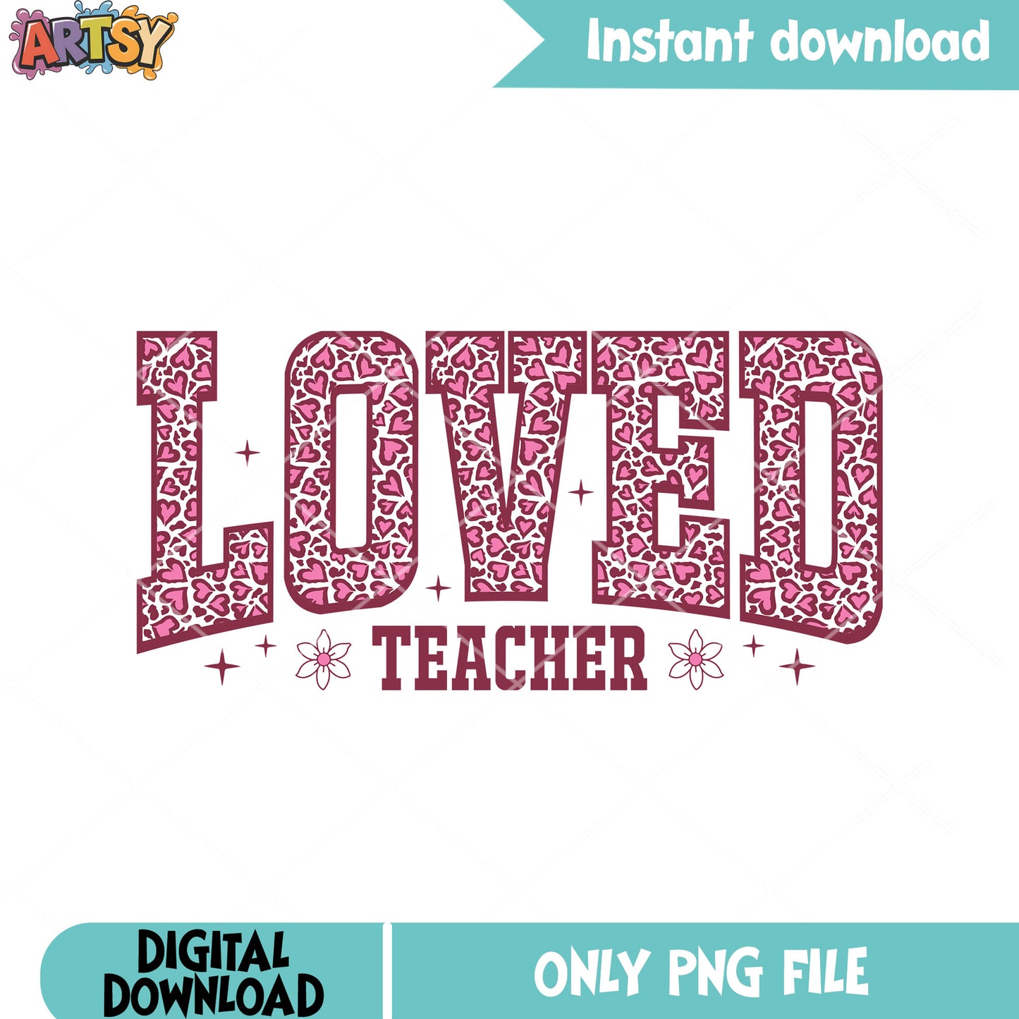 Poster love teacher day png, valentine love png, valentine season png