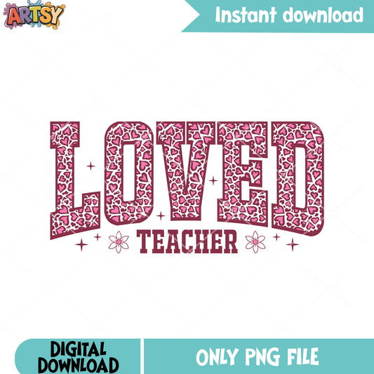 Poster love teacher day png, valentine love png, valentine season png
