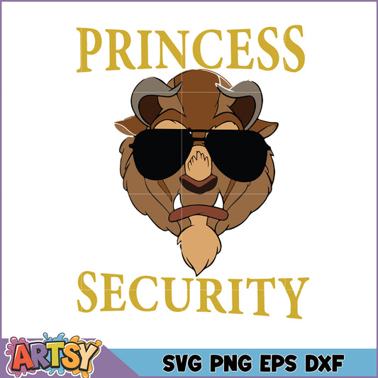 Princess Security Beast SVG