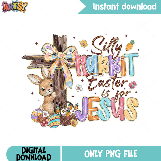 Rabbit taster is for jesus png, jesus quotes png, jesus easter png