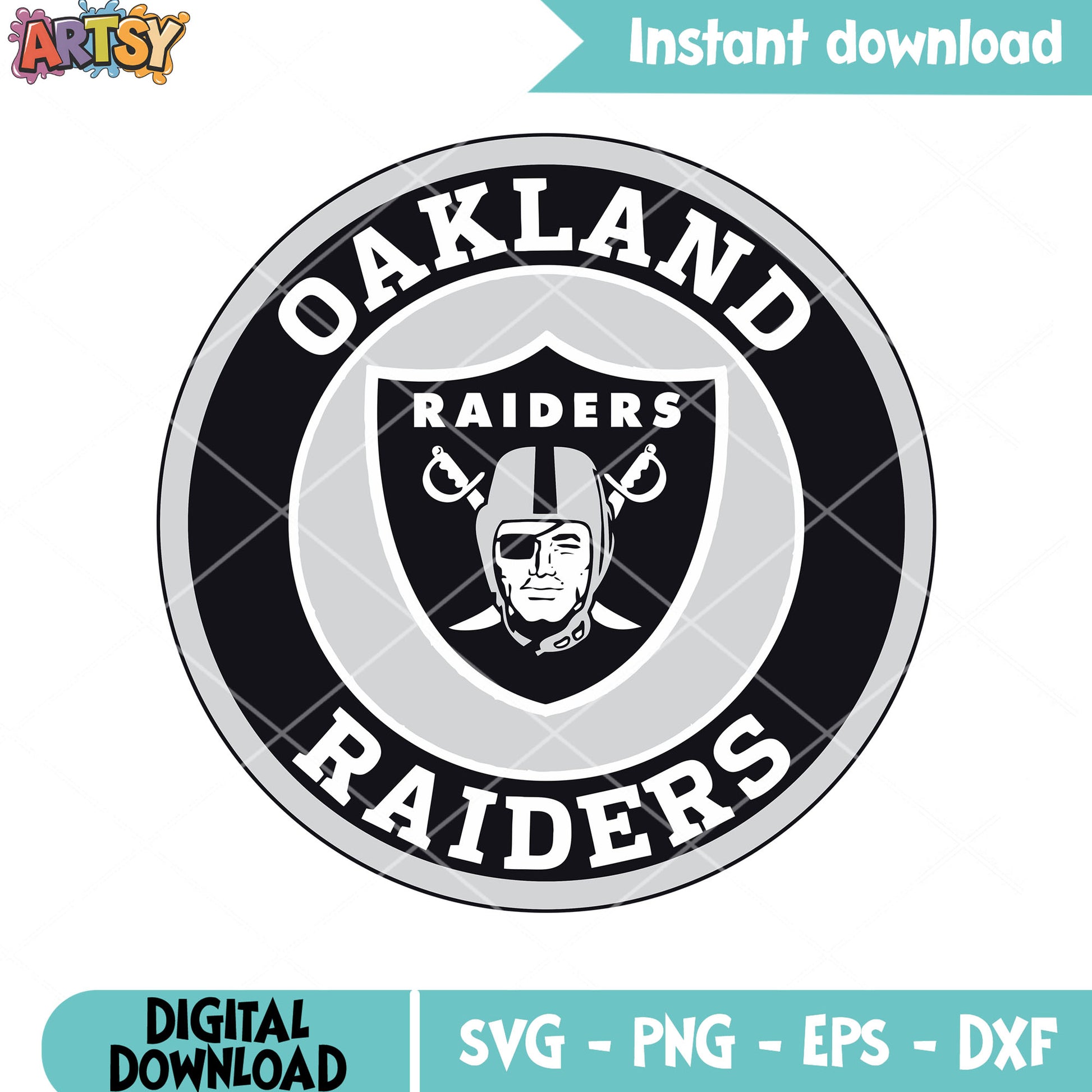 Raiders football team svg, oakland raiders svg, nfl logo svg
