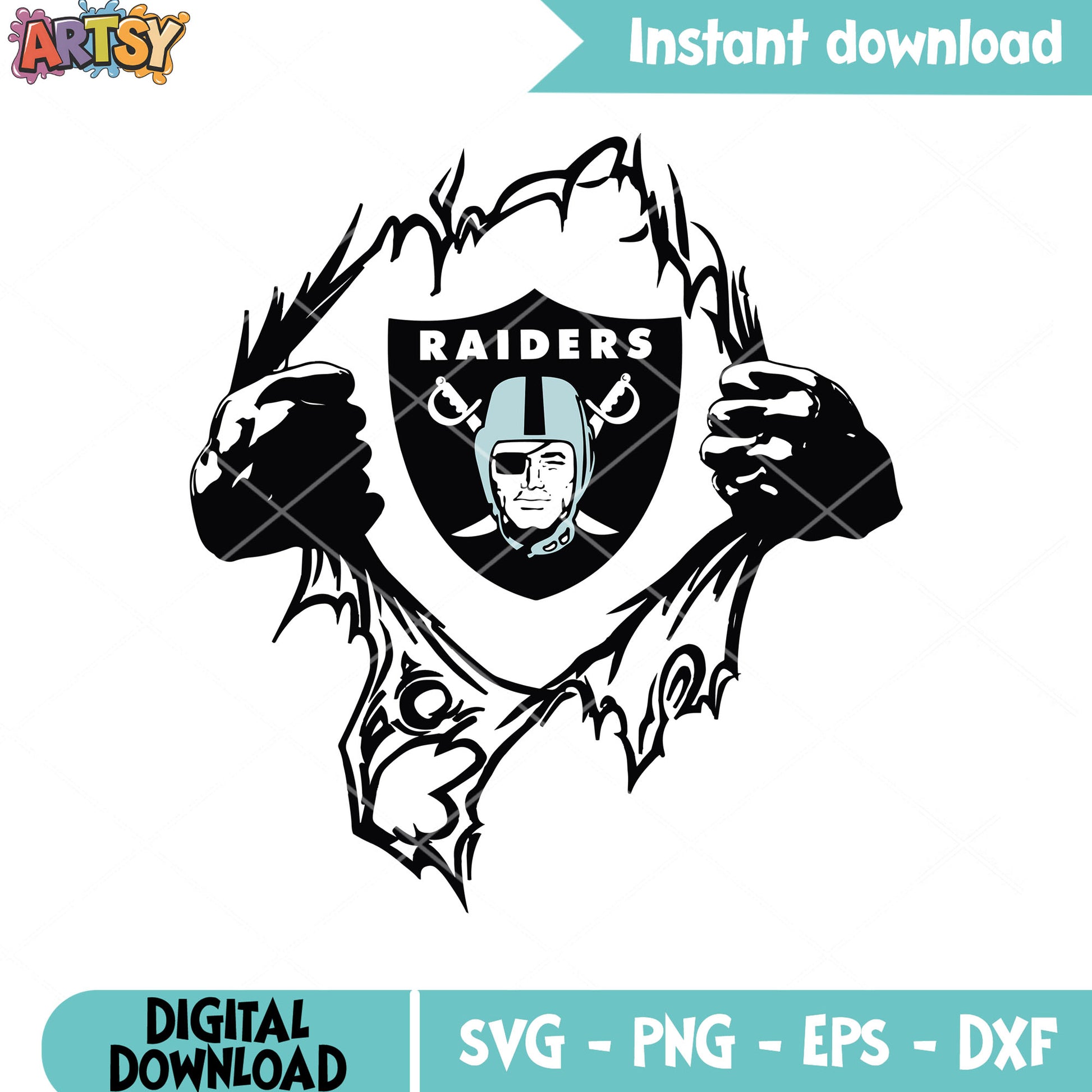 Raiders in my heart svg, las vegas raiders svg, nfl teams svg