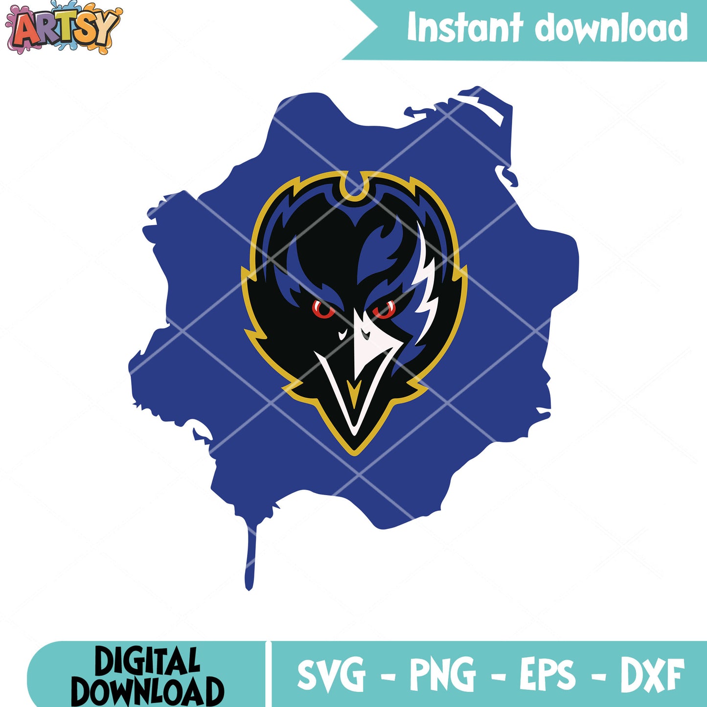 Ravens head mascot svg. raven mascot​ svg, baltimore ravens svg
