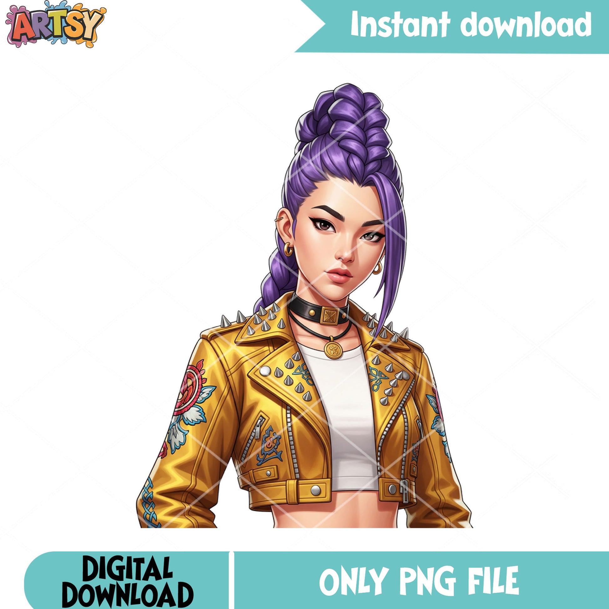 Rebellious age rumi png, huntrix rumi png, kpop demon hunters png