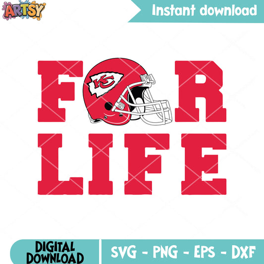 Red football helmets kc svg, kansas city chief svg, super bowl svg