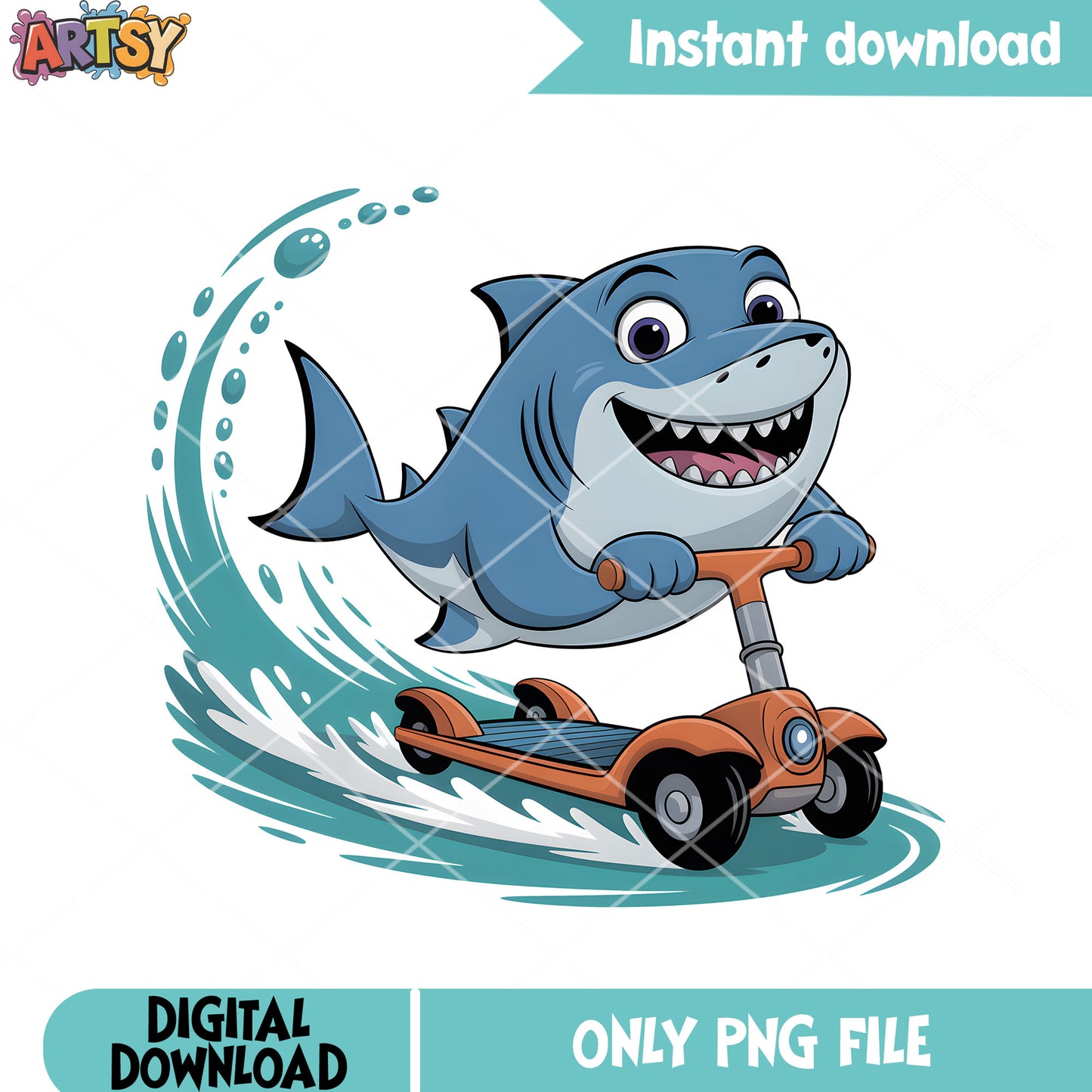 Relax bruce in ocean png, finding nemo png, bruce the shark png