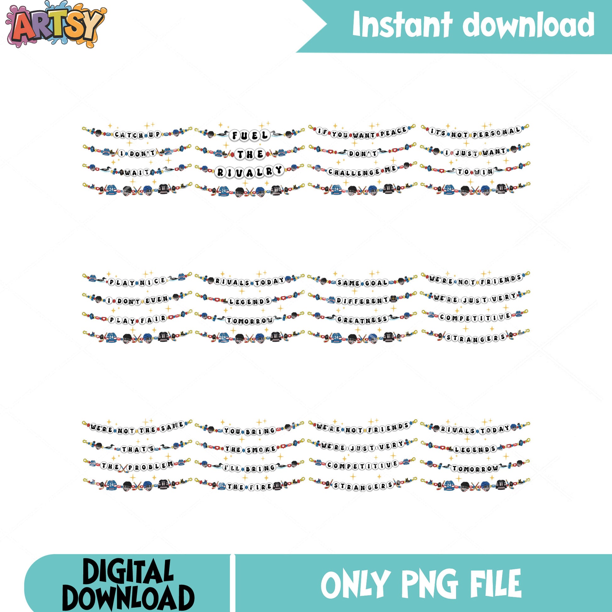 Rivals today lengend tomorrow png bundle, heated rivalry png, lgbtq gifts png
