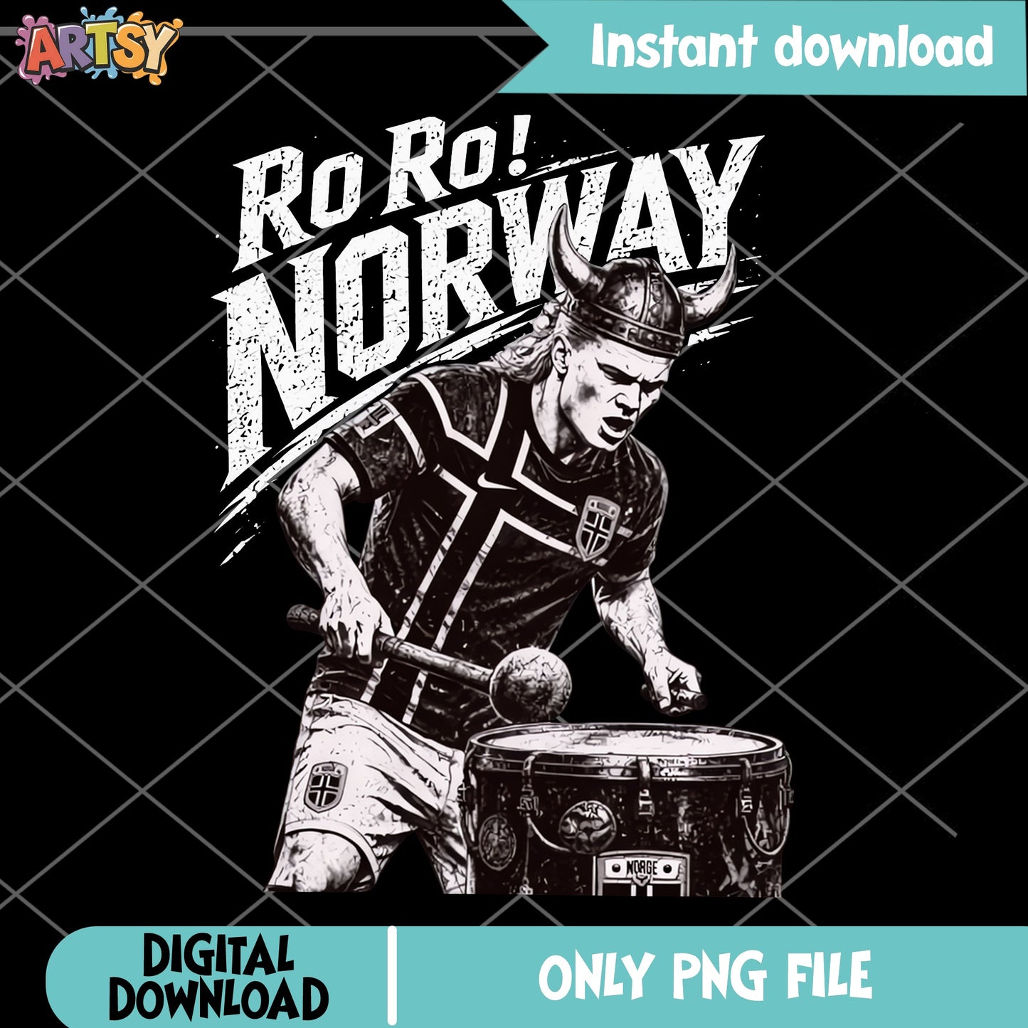 Ro Ro Norway Football Viking PNG, Soccer Fan PNG, Norway PNG