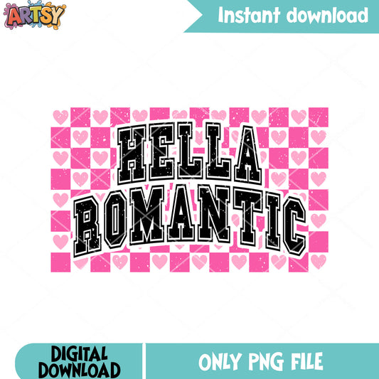 Romantic valentine poster png, valentine heart png, valentine day png