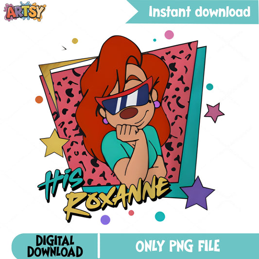 Roxanne A Goofy Movie PNG, His Roxanne PNG, Goofy Movie PNG