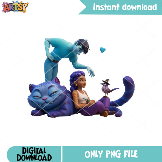 Rumi jinu family png, rumi jinu png, kpop demon hunters png