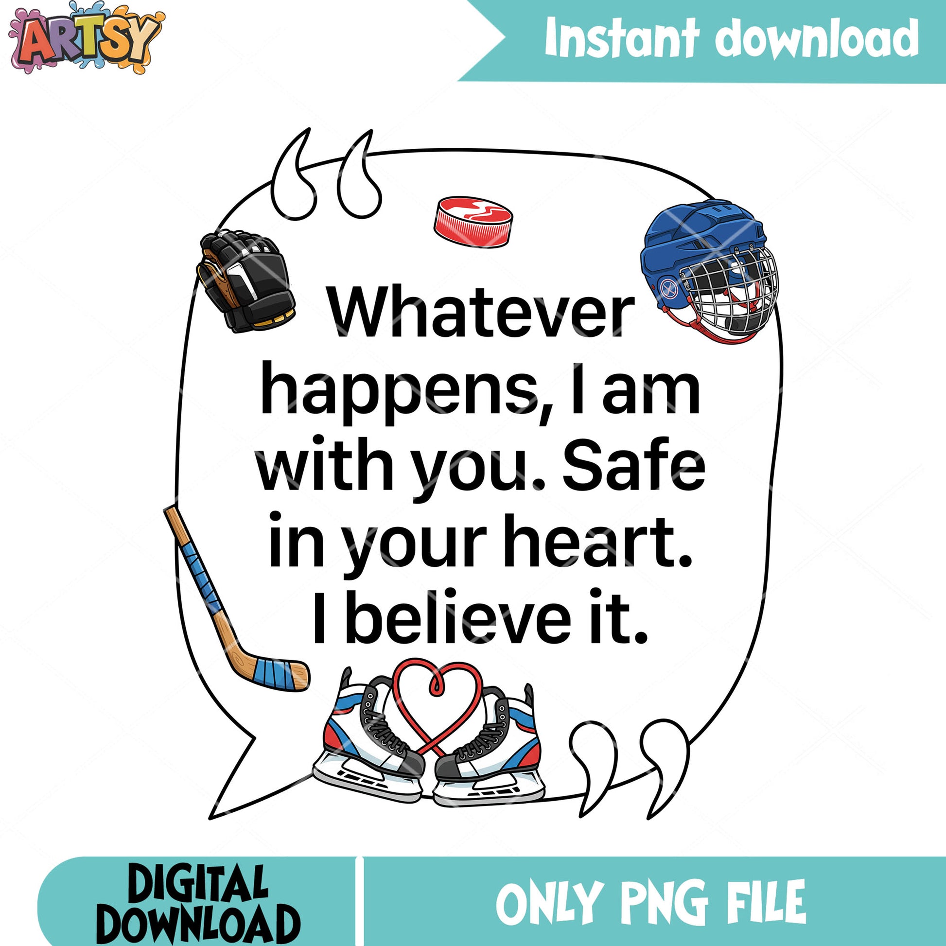 Safe in your heart i believe it png, heated rivalry png, hockey masks png