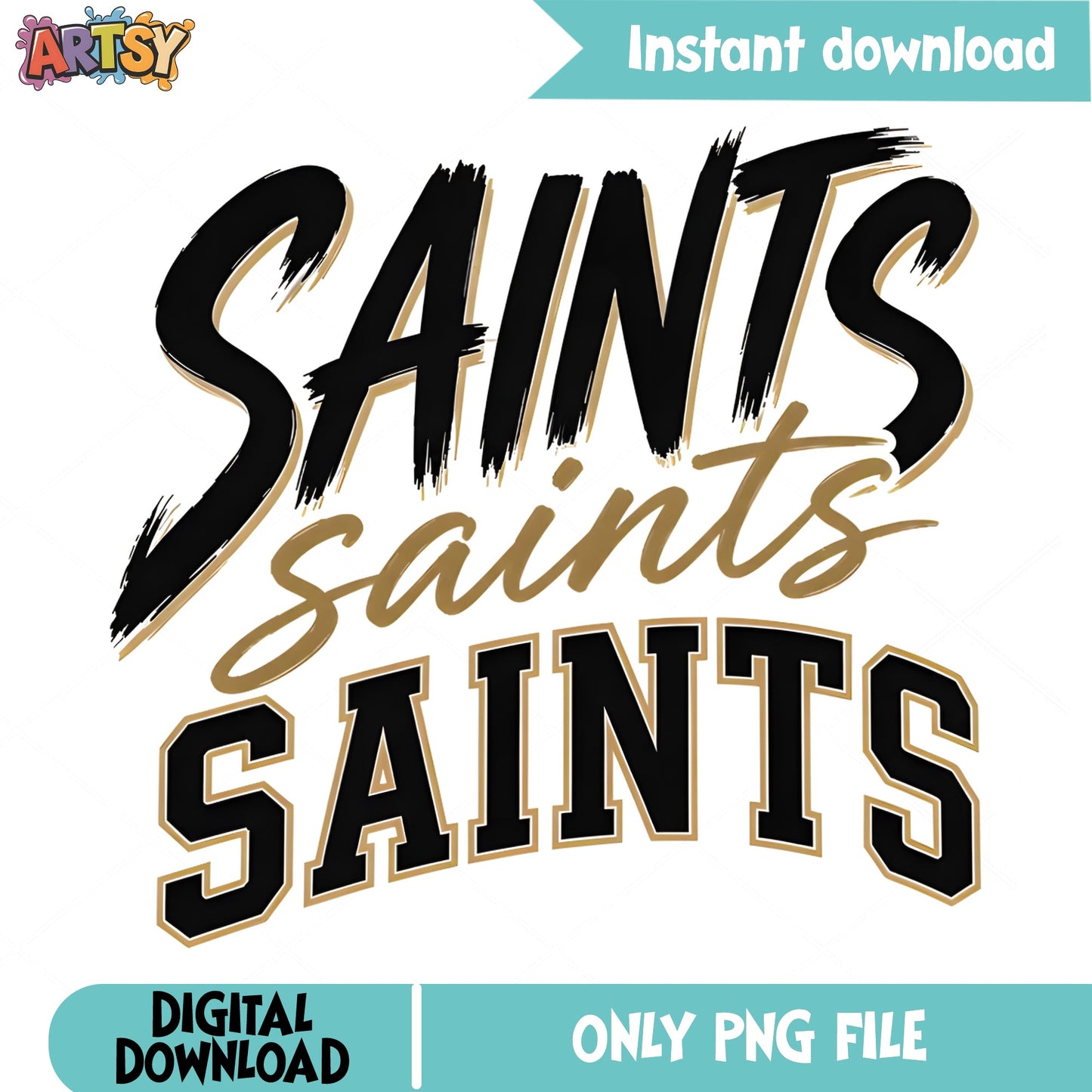 Saints Football PNG, New Orleans Saints PNG, Football Fan PNG