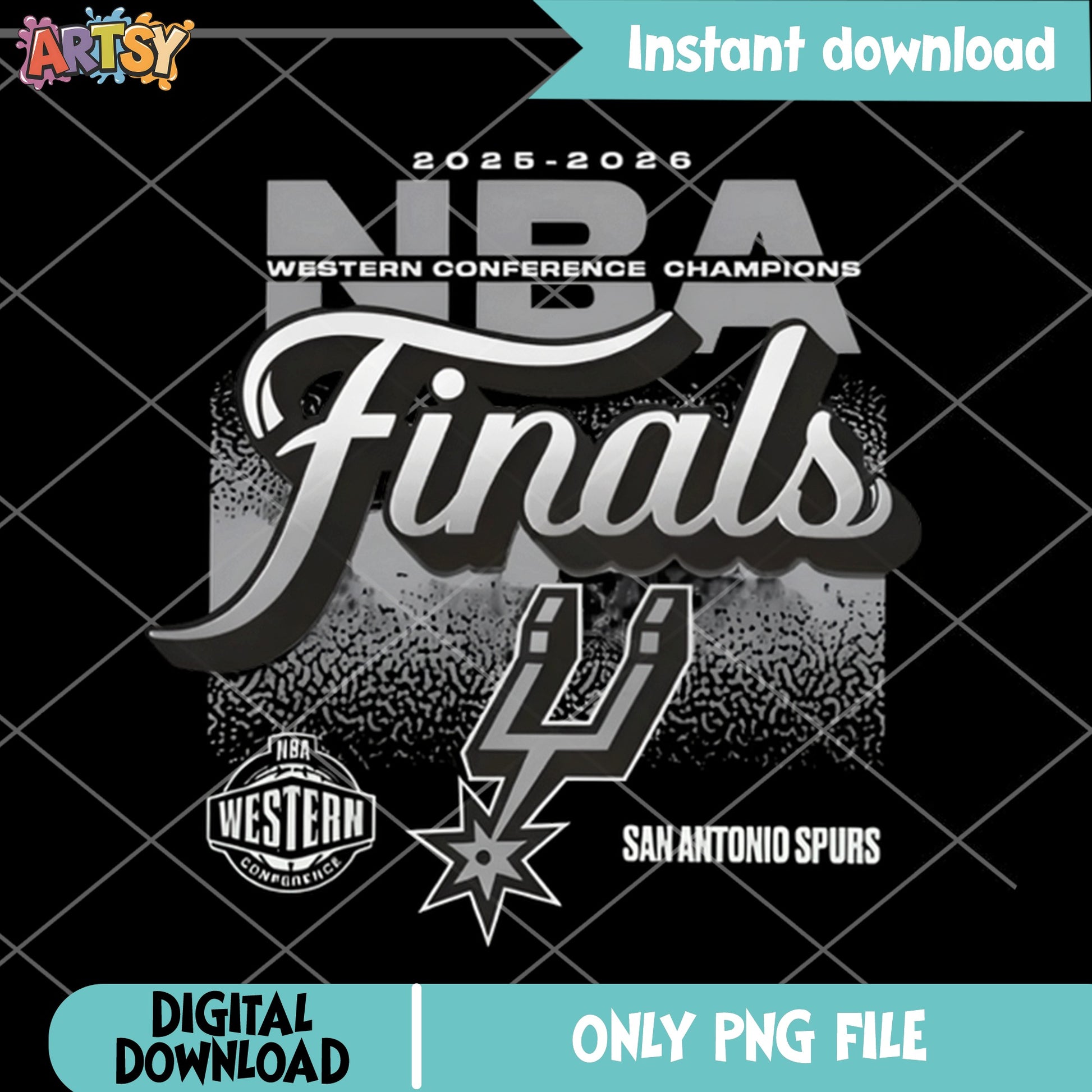 San Antonio Spurs NBA Finals PNG, Spurs Champions PNG, Basketball PNG
