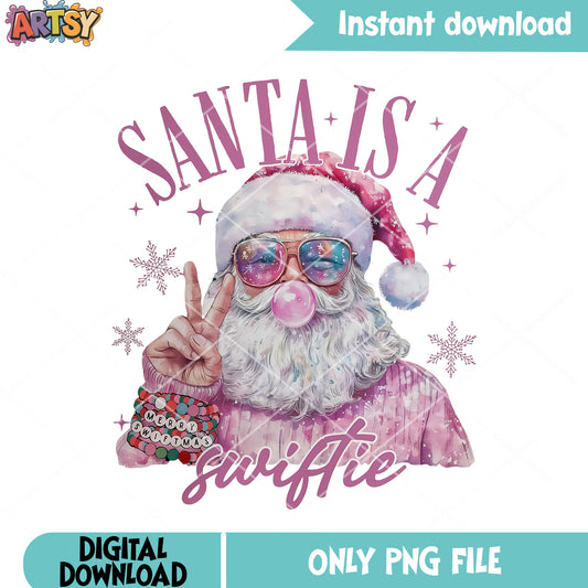 Satan christmas swiftie png, satan sweater png, satan naughty png