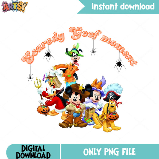 Satan duck donald png, cowboy costume png, pirate hat png