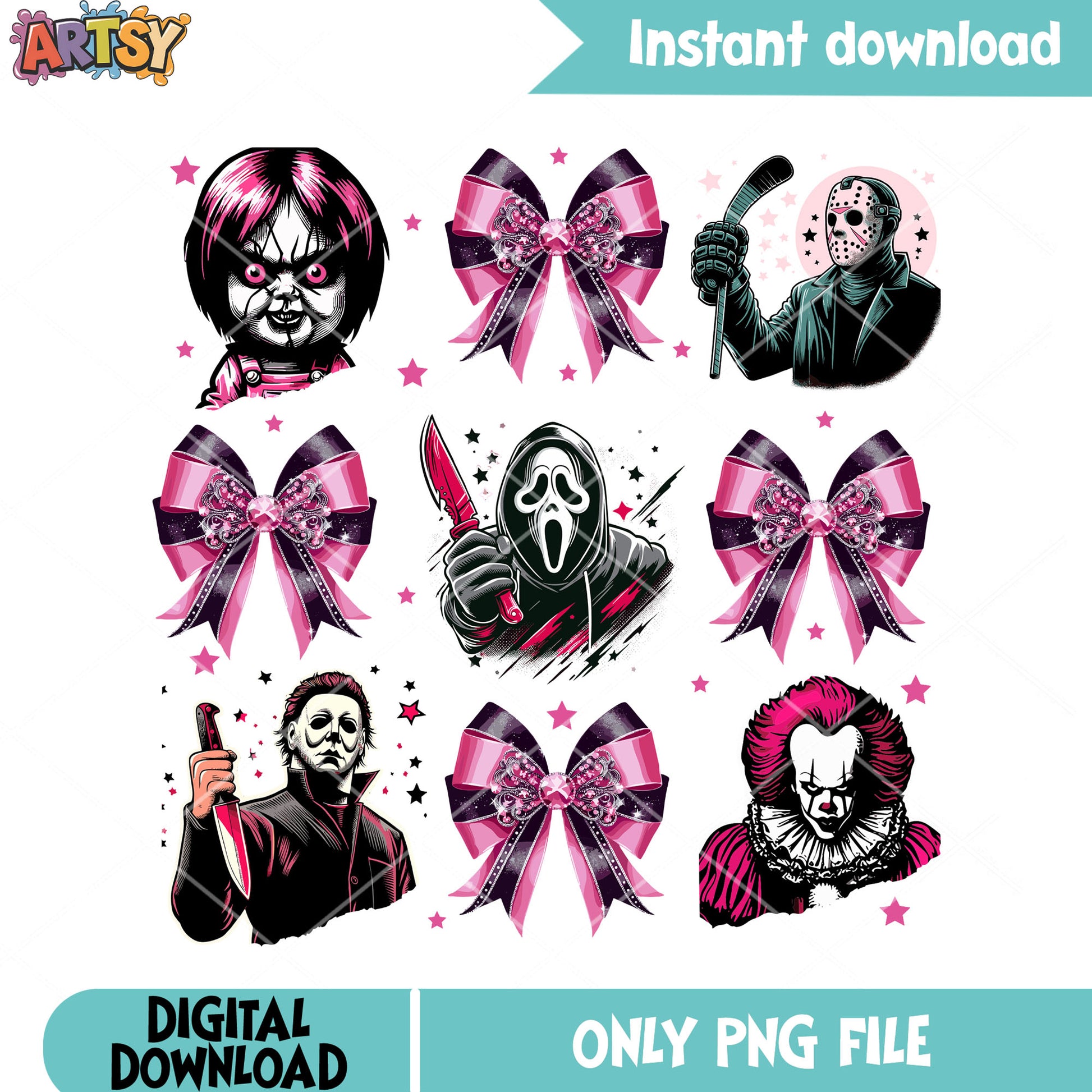 Scary horror character png, jason vorheez png, halloween scary png