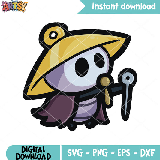 Sherma silksong chibi svg, hollow knight svg, hollow silksong svg