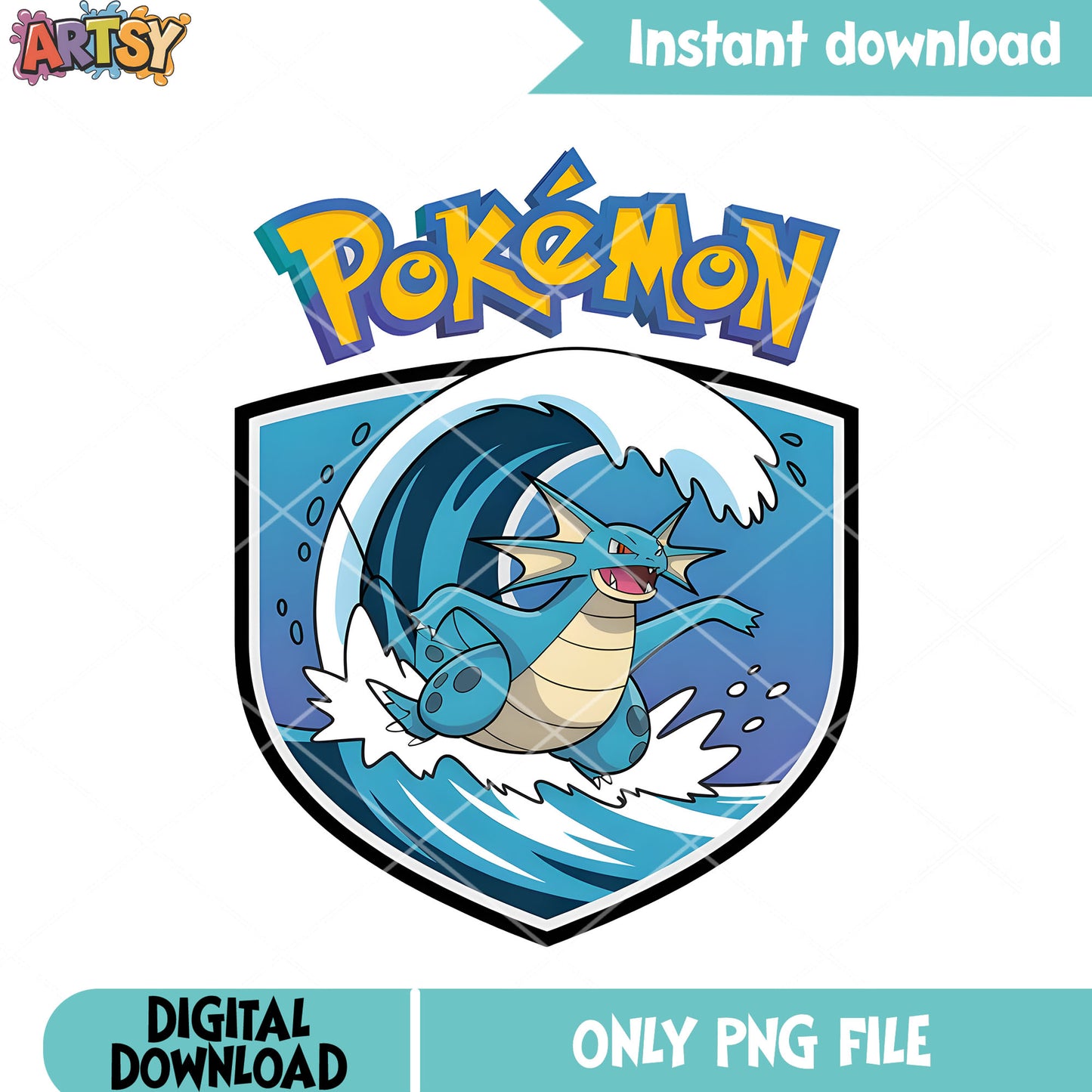 Shield seadra pokemon poster png, pokemon Seadra png, nintendo png