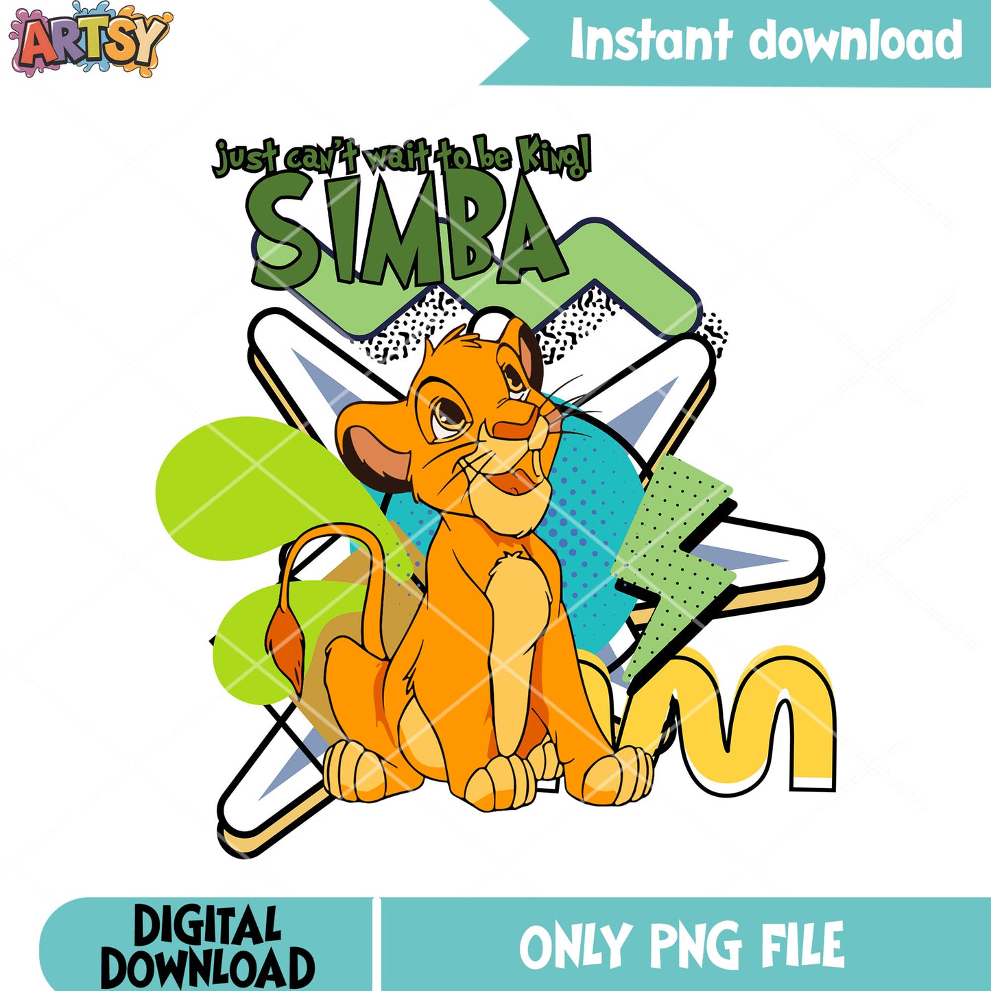 Simba lion king png, i just cant wait to be king​ png, cartoon png