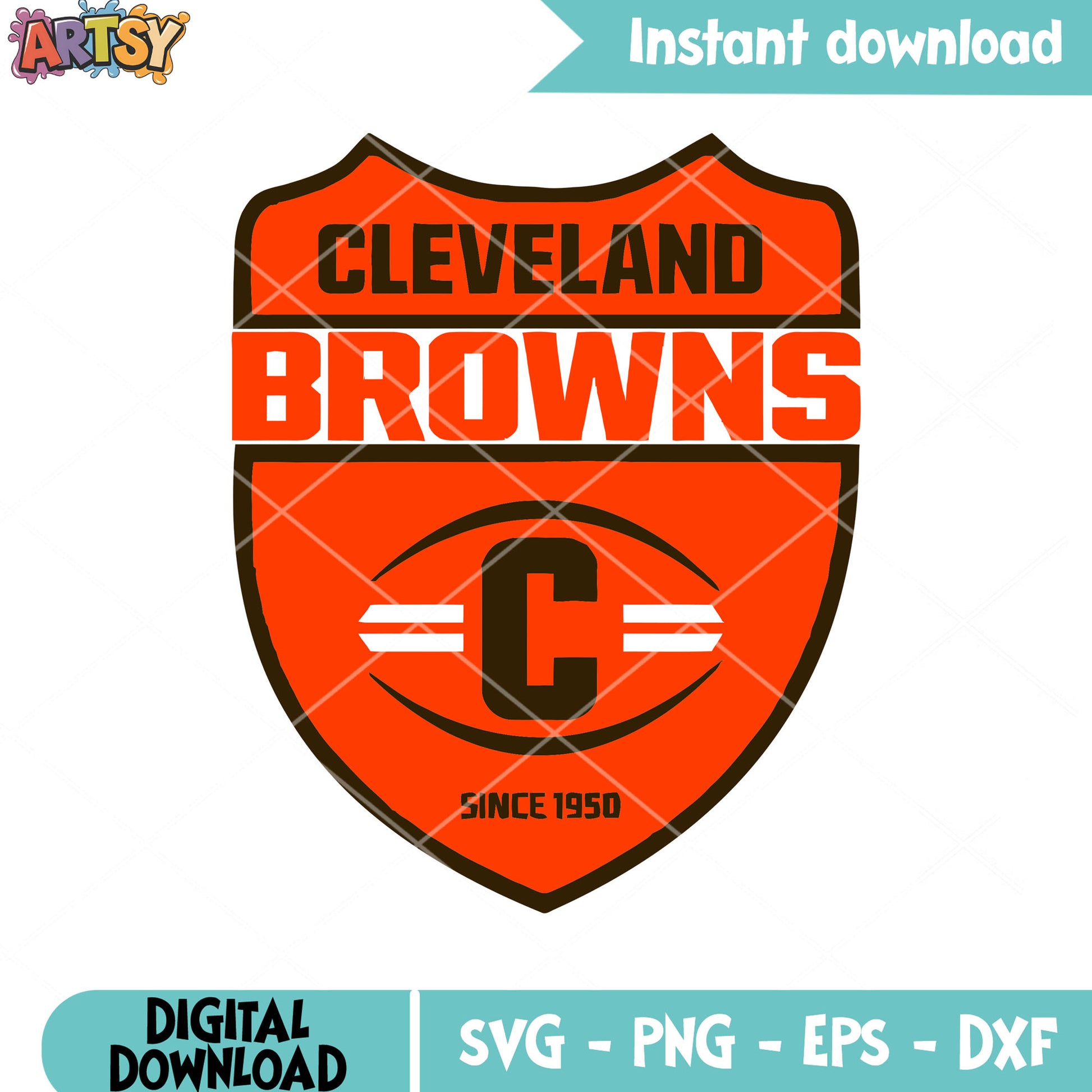 Since 1950 Cleveland browns svg, browns logo svg, nfl teams svg