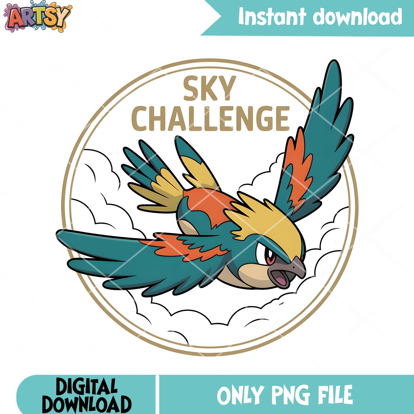 Sky bird challenge png, pokemon pidgeot png, pokemon card png