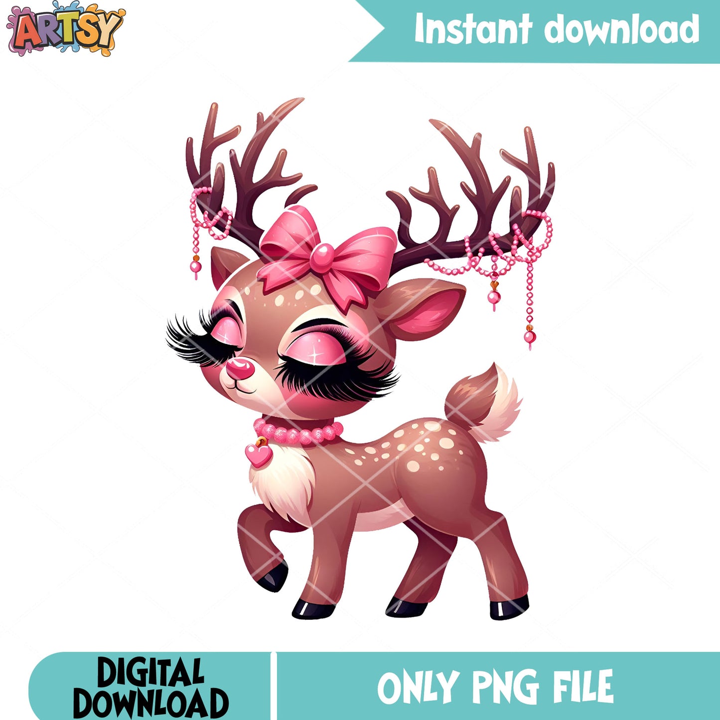 Slay deer valentines png, rudolph the red nose reindeer png, valentine png