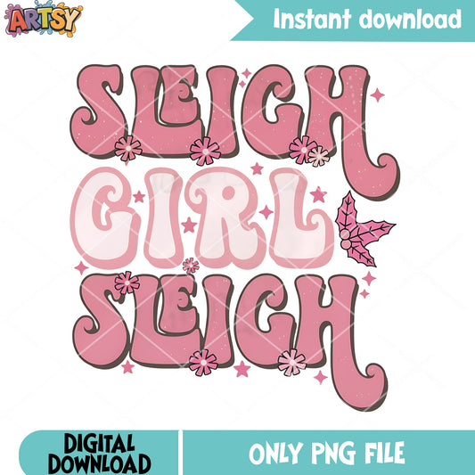 Sleigh girl sleigh png, cartoon for kid​ png, daisy flower​ png