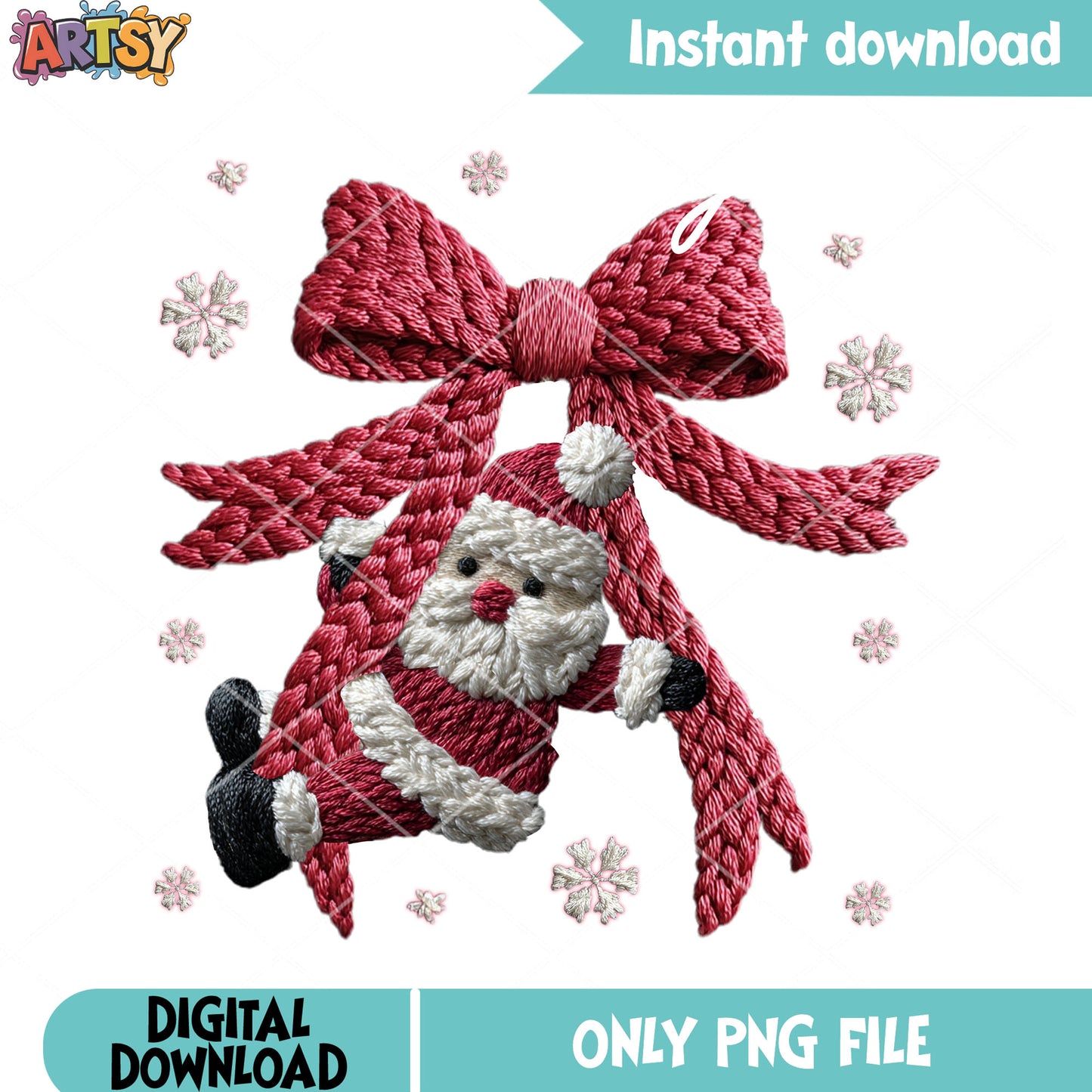 Snow flake christmas season png, santa claus png, merry christmas png