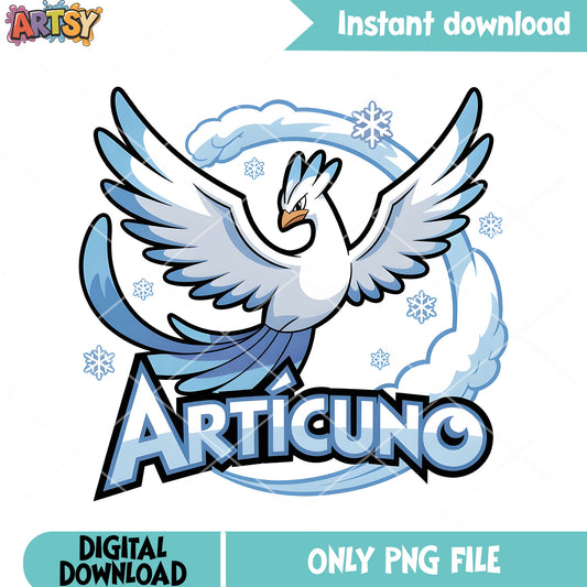 Snow pokemon card png, pokemon Articuno png, Oriental Light and Magic png