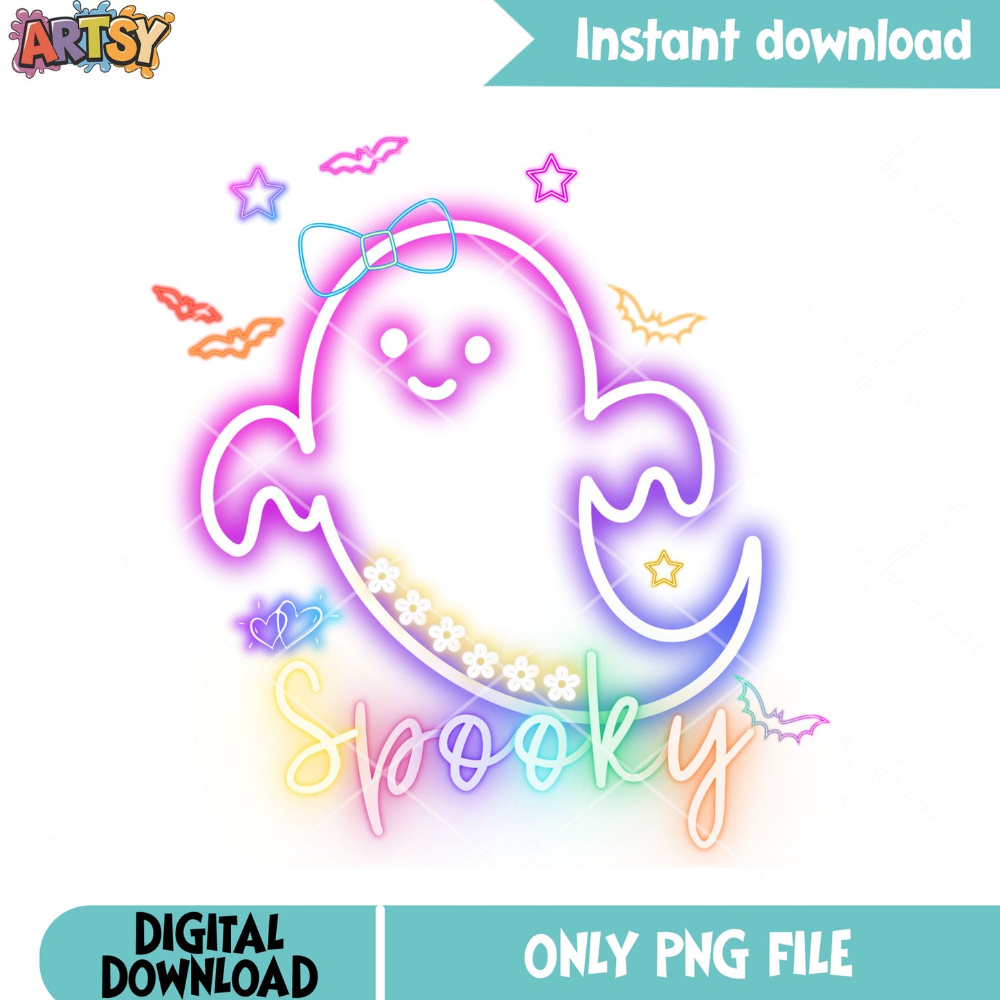 Sooky led bats png, ghost costume png, halloween scary png