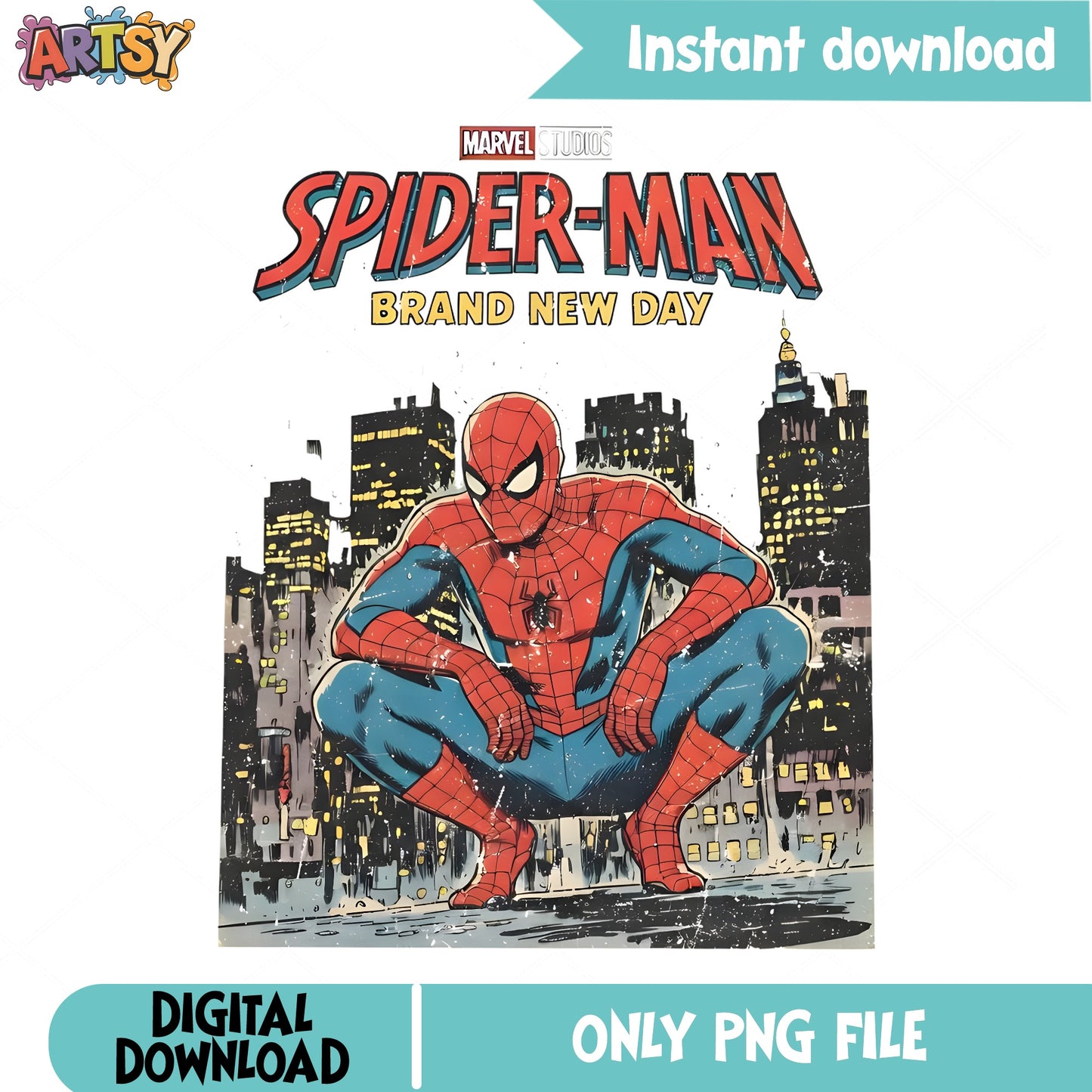 Spider-Man Brand New Day PNG, Marvel Superhero PNG, Spiderman PNG