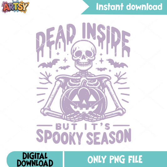 Spooky Skeleton pumpkin png, scary bats png, halloween scary png
