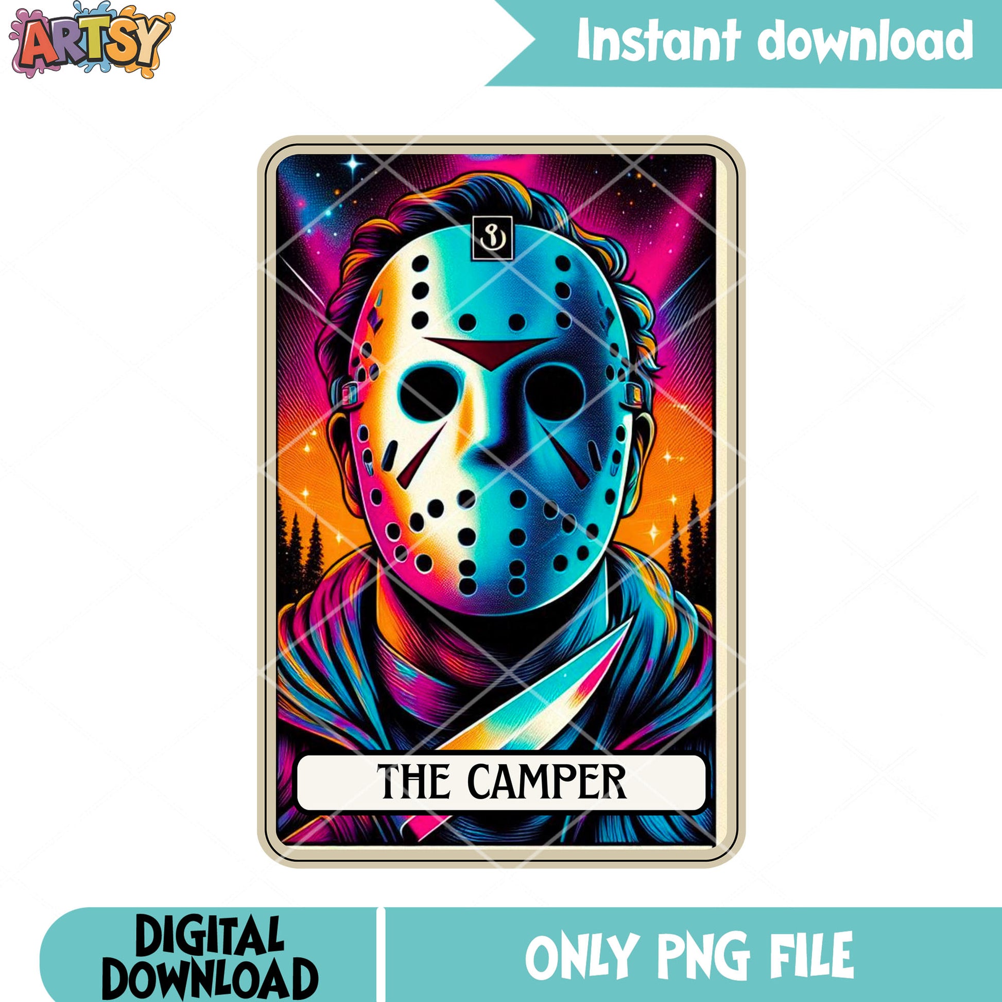 Spooky forest killer png, Jason Voorhees png, Friday the 13th png