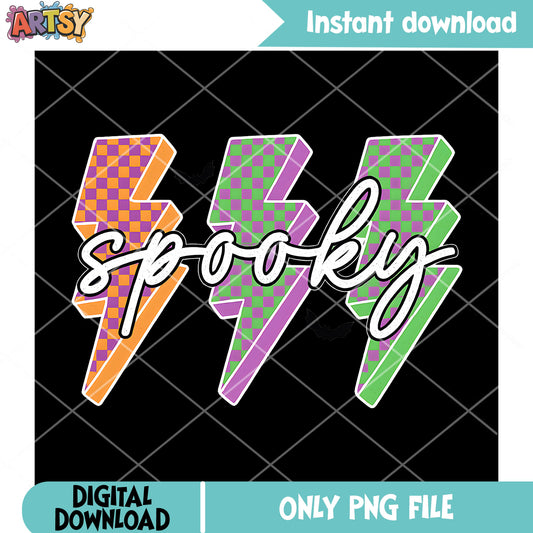 Spooky vibes halloween png, spooky halloween png, spooky season png