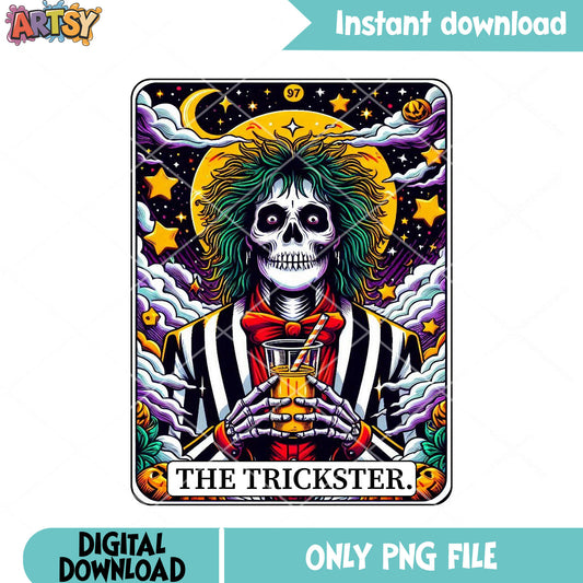 Stary night cocktail png, pinstripe suit png, halloween night png