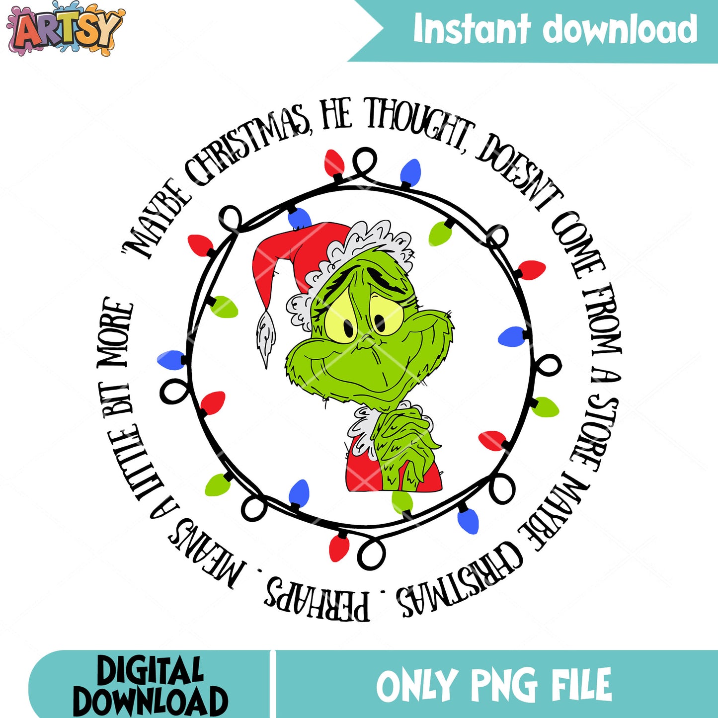 Stringlight santa claus costume png, merry christmas png, noel png